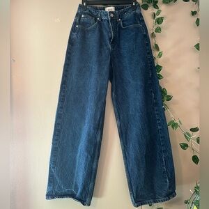 BDG Dark Blue Tapered Baggy Jeans size 27